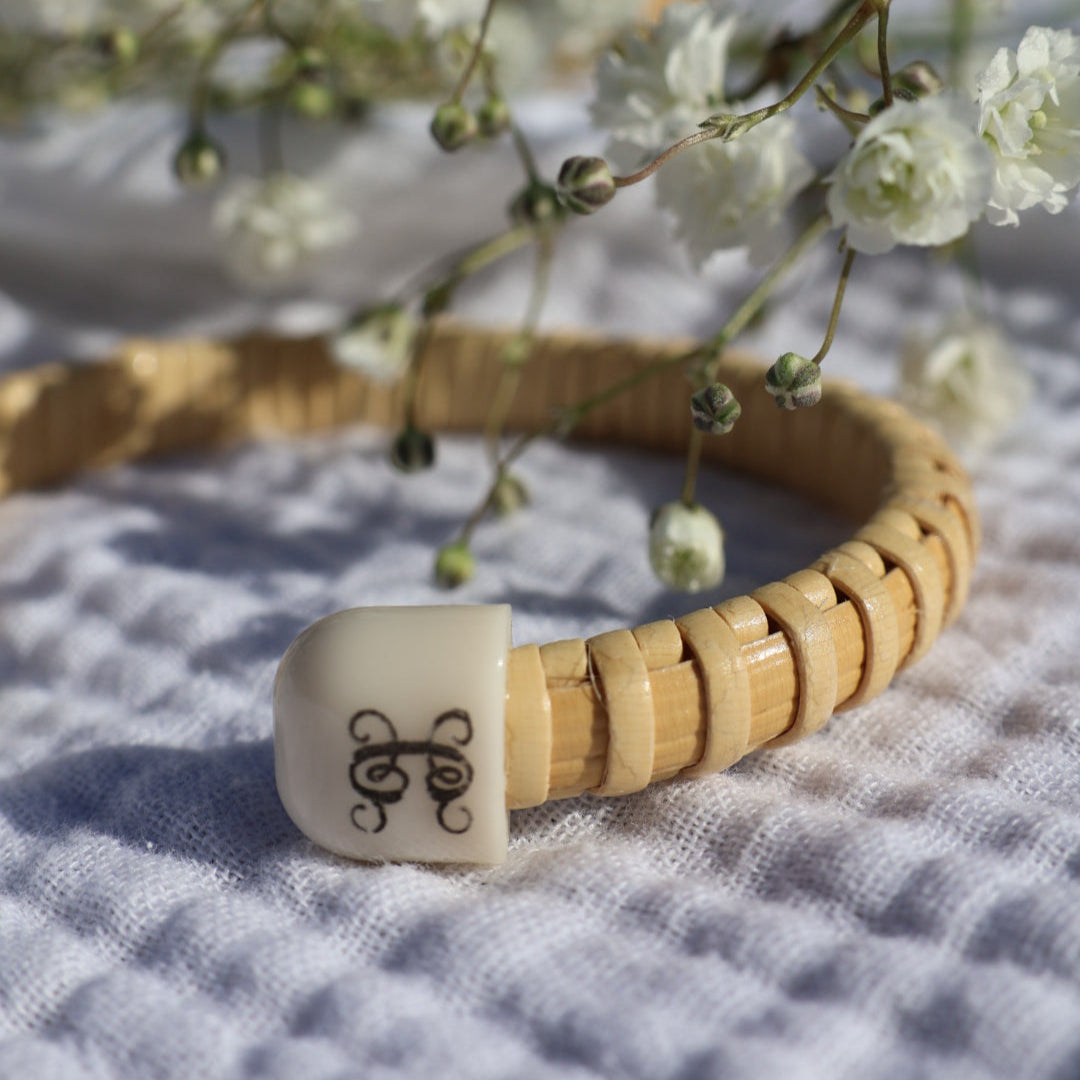 Engraved 1/4" Nantucket Lightship Bracelet