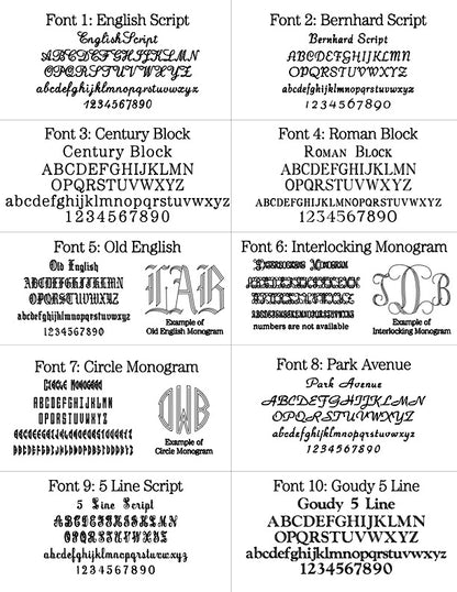 Engraved 1/4" Nantucket Lightship Bracelet